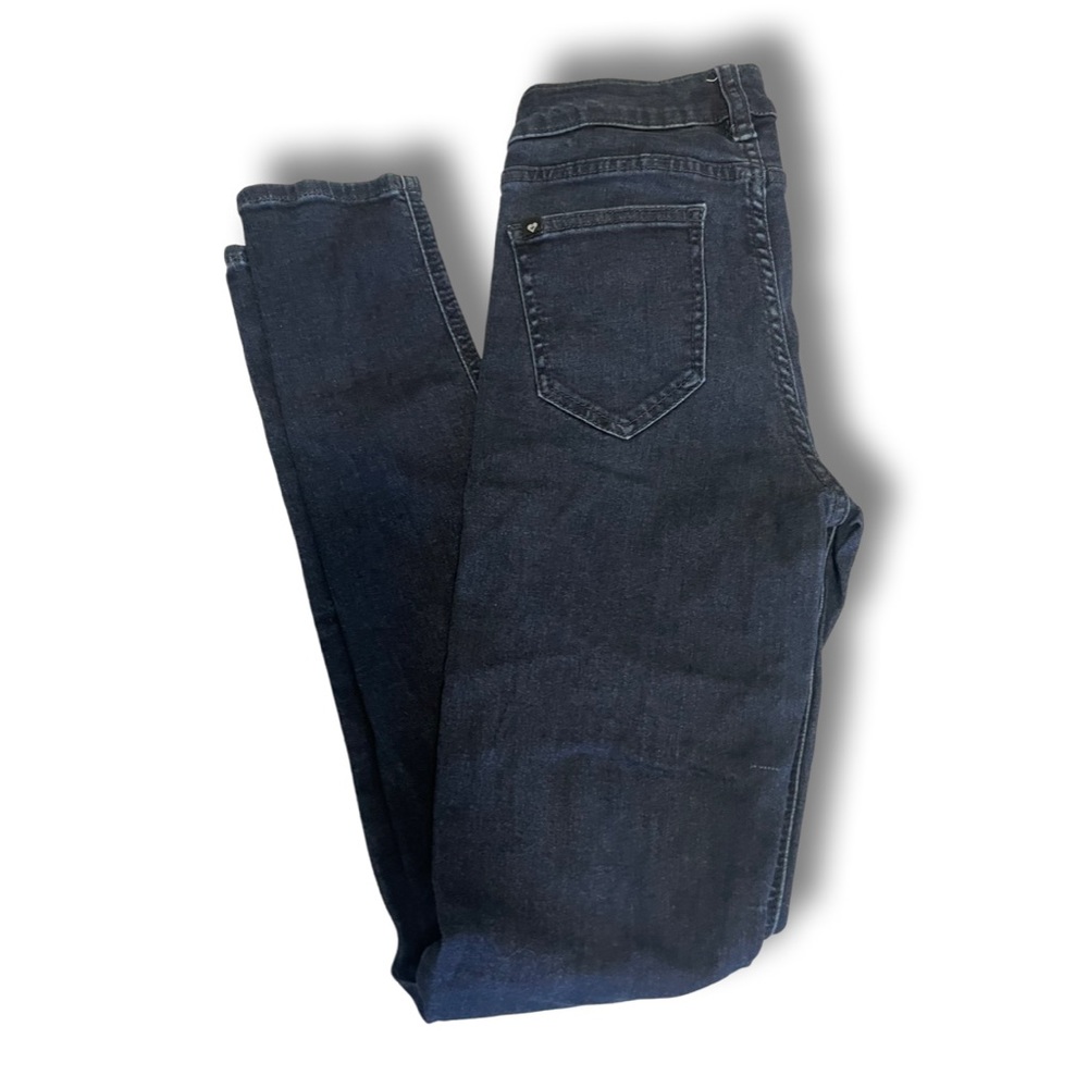 Black heart skinny jeans
